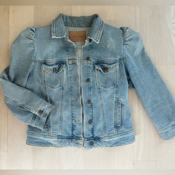 Retrofete Ada denim jacket size small - Picture 1 of 5